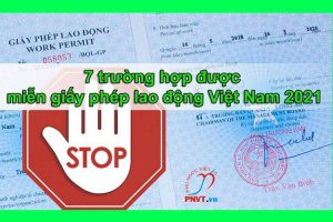 7 trường hợp được miễn giấy phép lao động Việt Nam