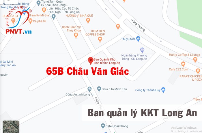 Ban Quản lý khu kinh tế tỉnh Long An, cơ quan giải quyết thủ tục làm giấy phép lao động trong khu công nghiệp, khu kinh tế