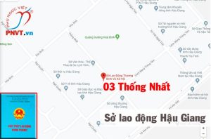 Địa chỉ Sở Lao động Thương binh và Xã hội tỉnh Hậu Giang