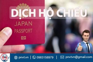 Dịch thuật công chứng hộ chiếu