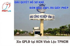 Hồ sơ xin cấp giấy phép lao động tại khu công nghiệp Vĩnh Lộc TPHCM
