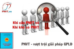 Khả năng vượt trội làm giấy phép lao động của PNVT