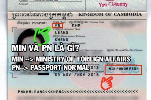 MIN và PN trong hộ chiếu Campuchia là gì
