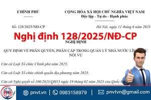 Nghị định 128/2025/NĐ-CP