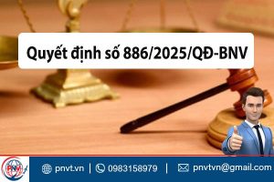 Quyết định số 886/2025/QĐ-BNV