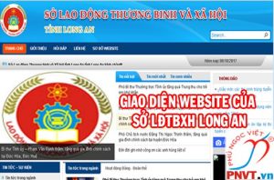 sở lao động thương binh xã hội long an