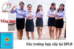 thủ tục cấp lại giấy phép lao động