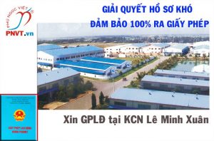 Thủ tục xin giấy phép lao động tại khu công nghiệp Lê Minh Xuân, TPHCM