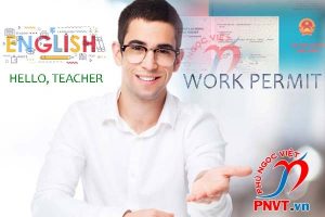 Xin giấy phép lao động cho giáo viên người Mỹ